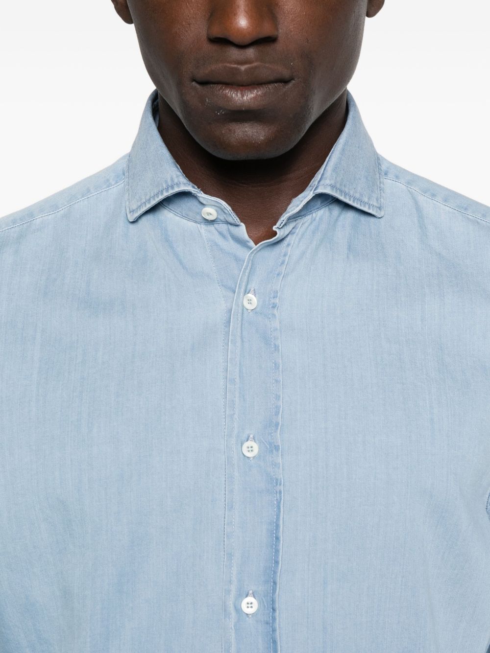 BRUNELLO CUCINELLI MR6830627C008DENIM CHIARISSIMO