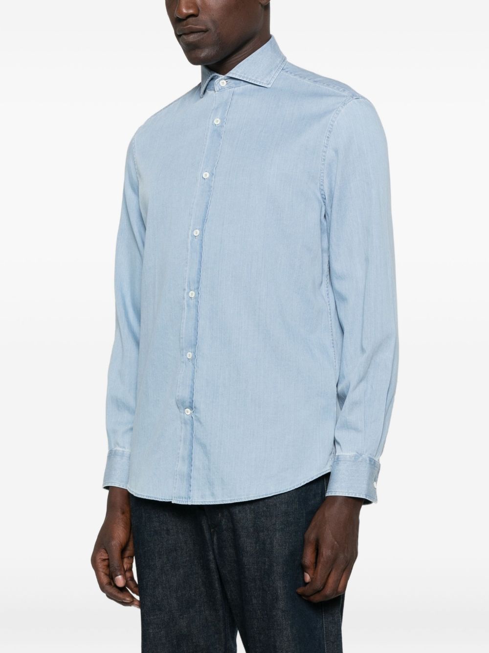 BRUNELLO CUCINELLI MR6830627C008DENIM CHIARISSIMO