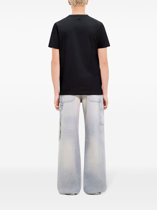 T-shirt AC Straight 124JTS008JS01079999BLACK COURREGES
