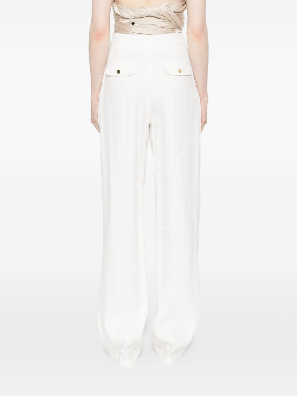 Pantaloni plissé 