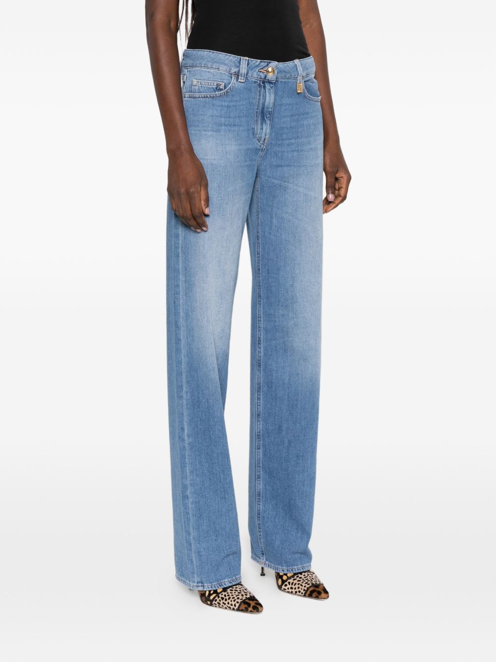 Jeans con logo 