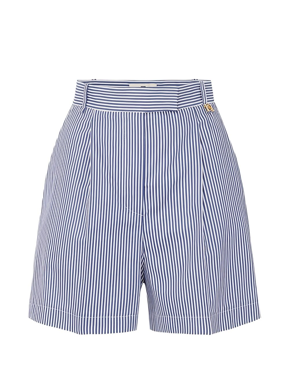 Shorts a righe con logo 