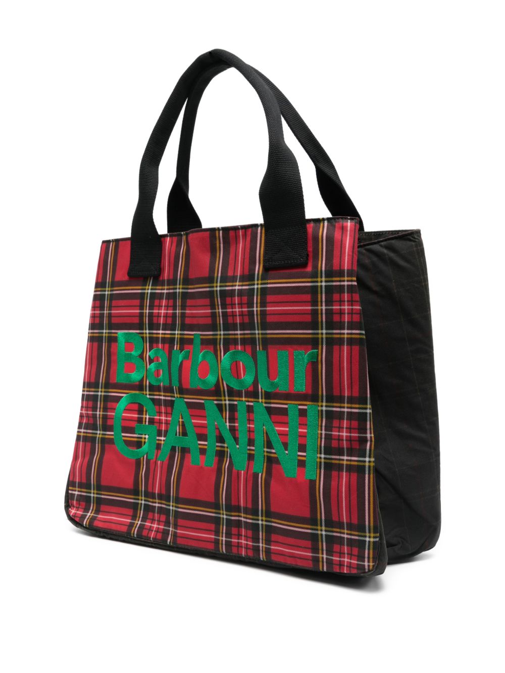 Giacca a vento cerata con stampa leopardata Barbour x GANNI 