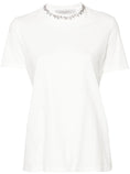 Load image into Gallery viewer, T-shirt con strass GWP01220P00067310363 GOLDEN GOOSE
