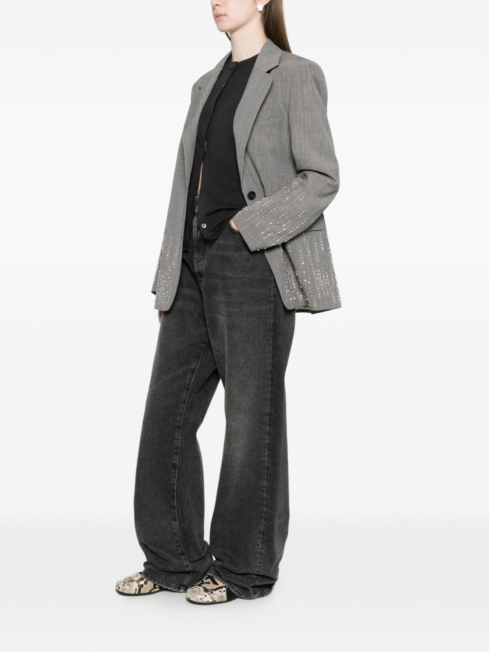 Blazer con revers classici 