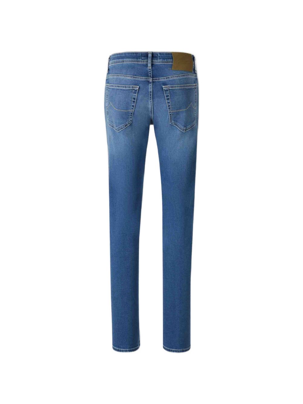Jeans con applicazione logo 