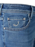 Load image into Gallery viewer, Jeans con applicazione logo 
