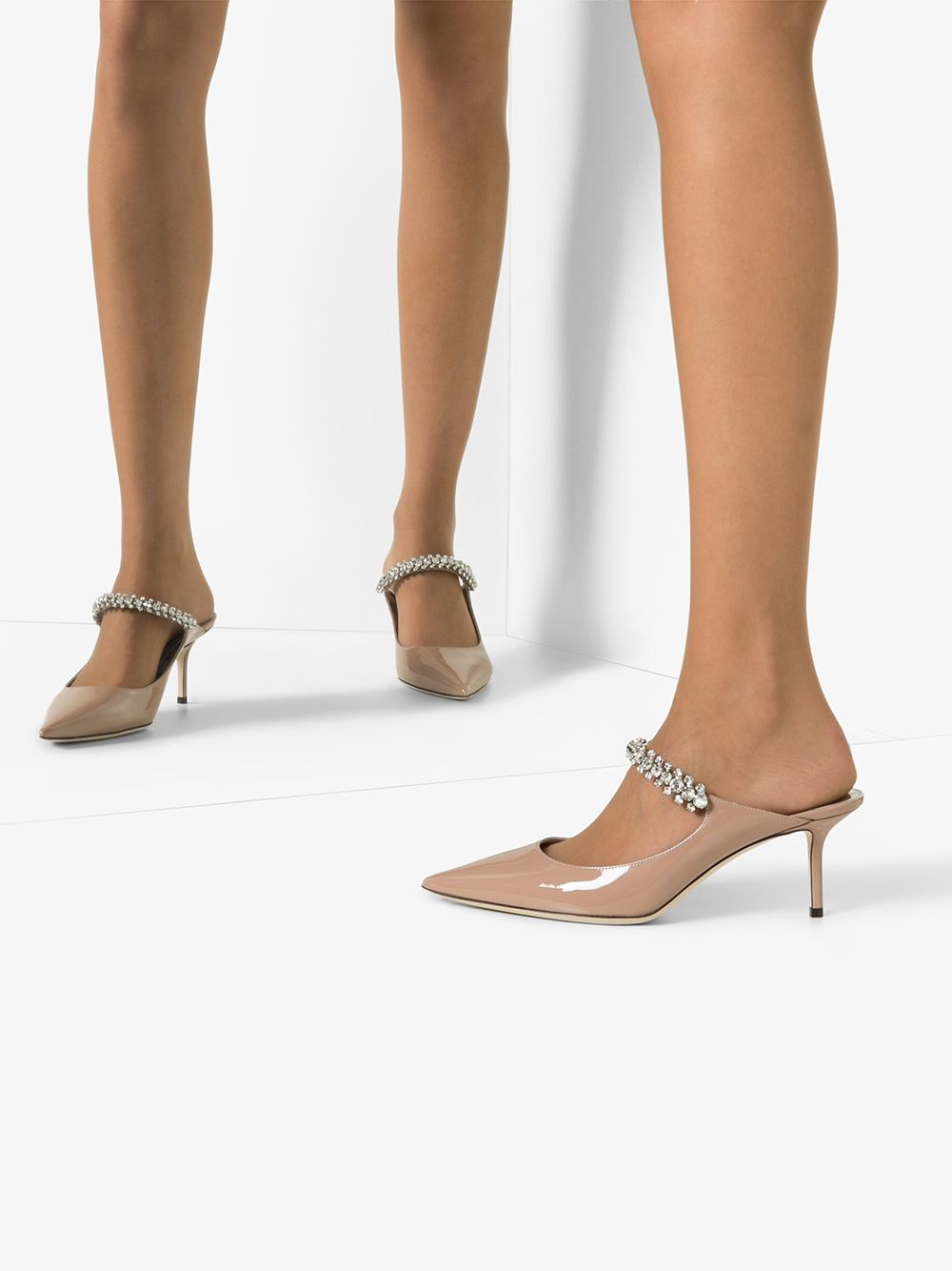 JIMMY CHOO BING 65PATBALLET PINK