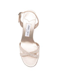 Carica l'immagine nel visualizzatore della galleria, JIMMY CHOO ELSY 70GQILIGHT SOFT GOLD

