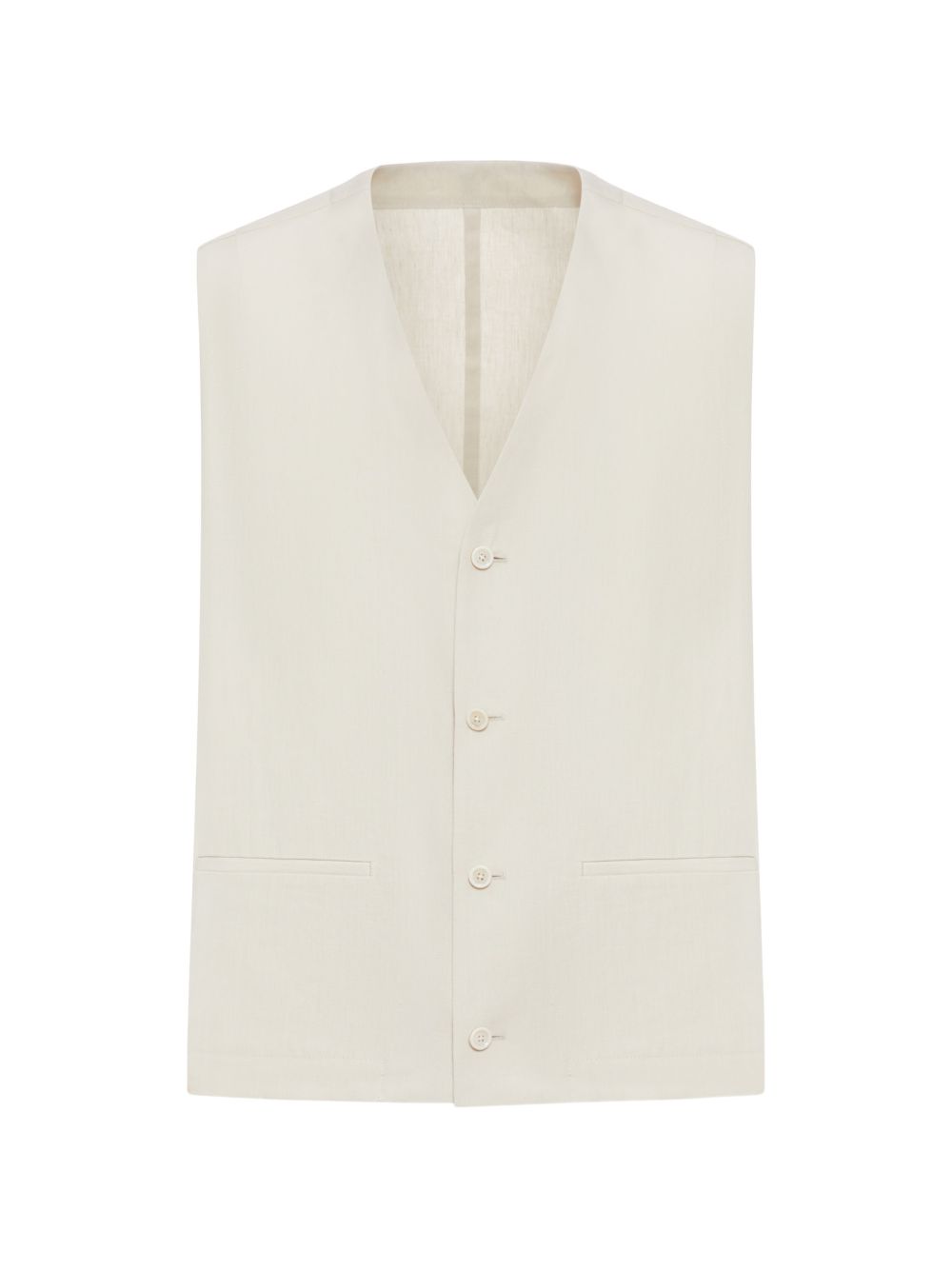 Gilet con scollo a V 