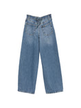 Load image into Gallery viewer, Jeans baggy con stringhe 

