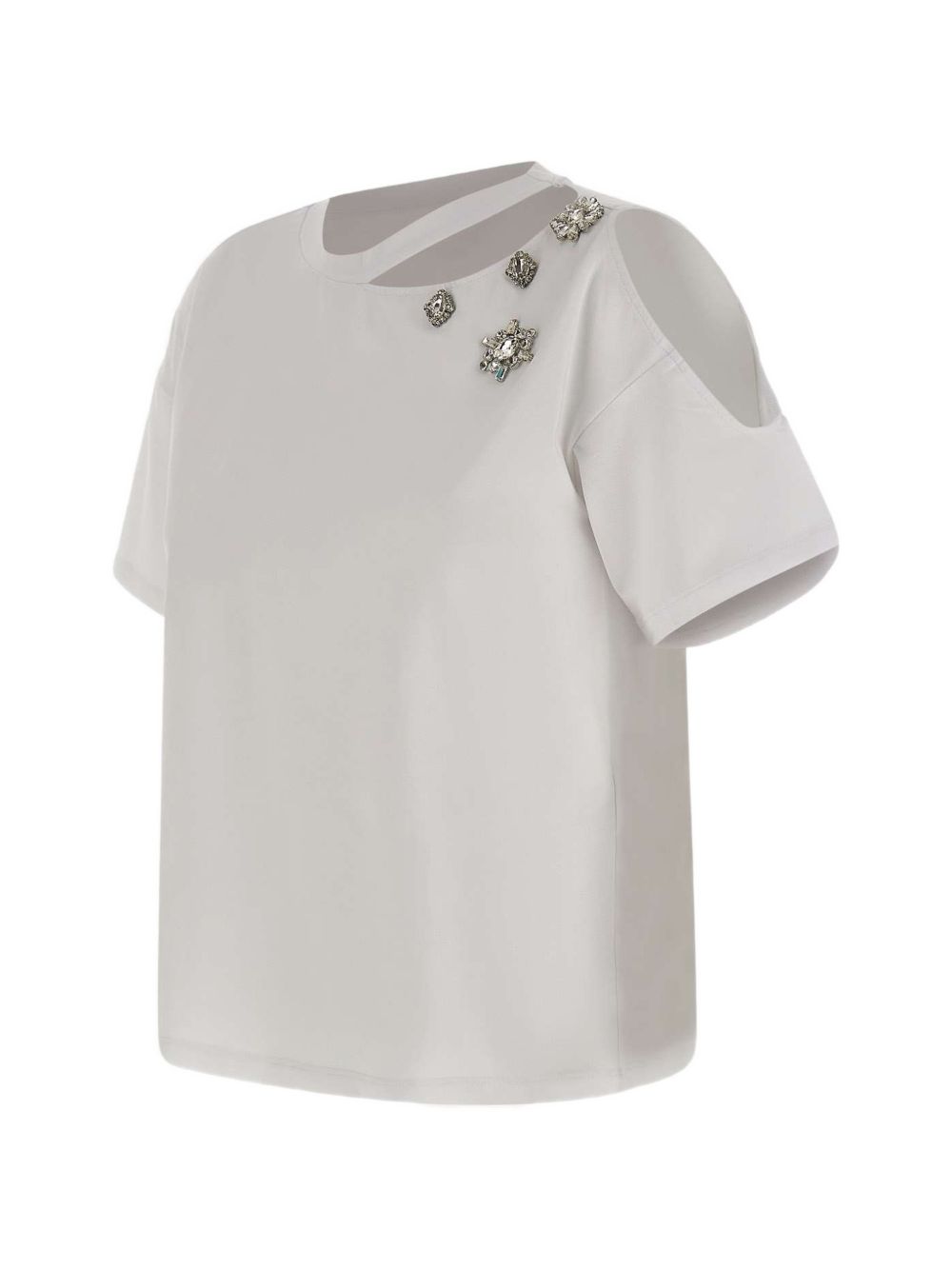 T-shirt con cut-out 