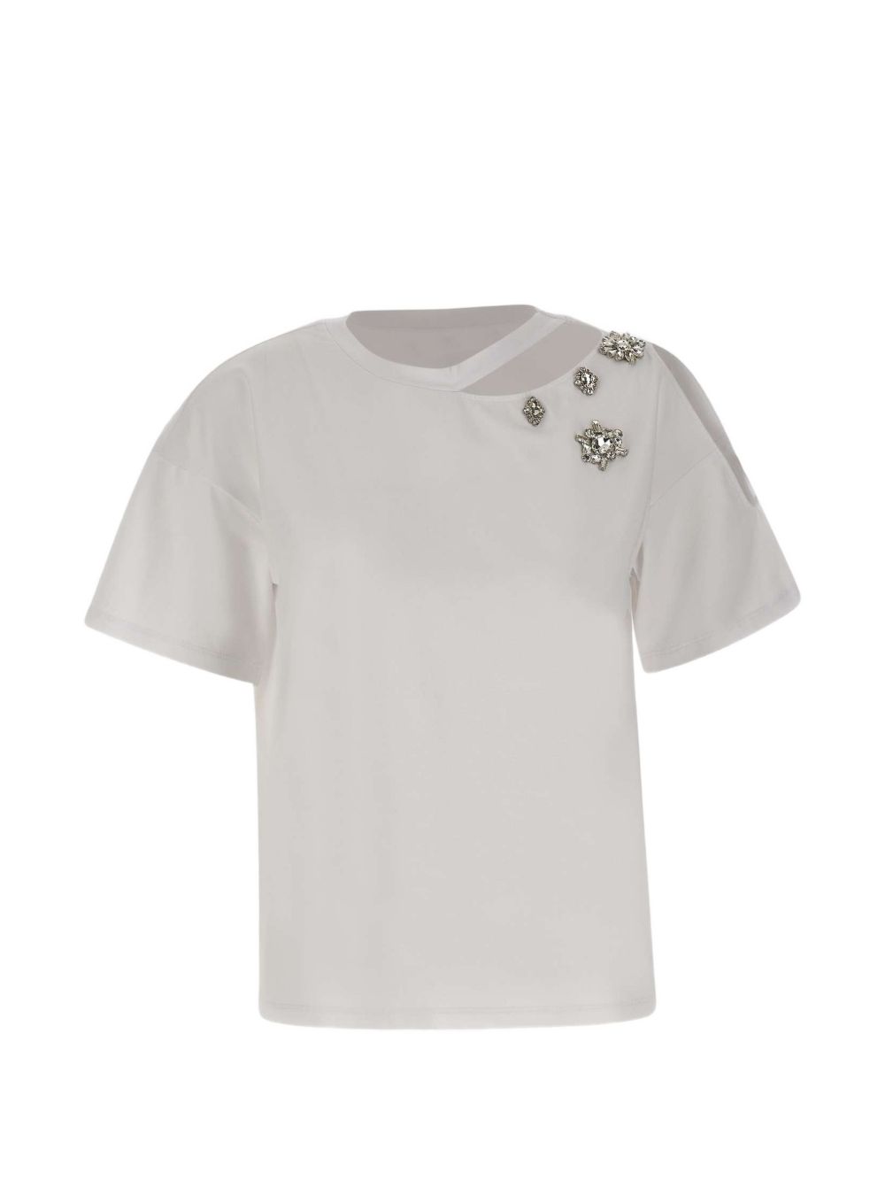 T-shirt con cut-out 