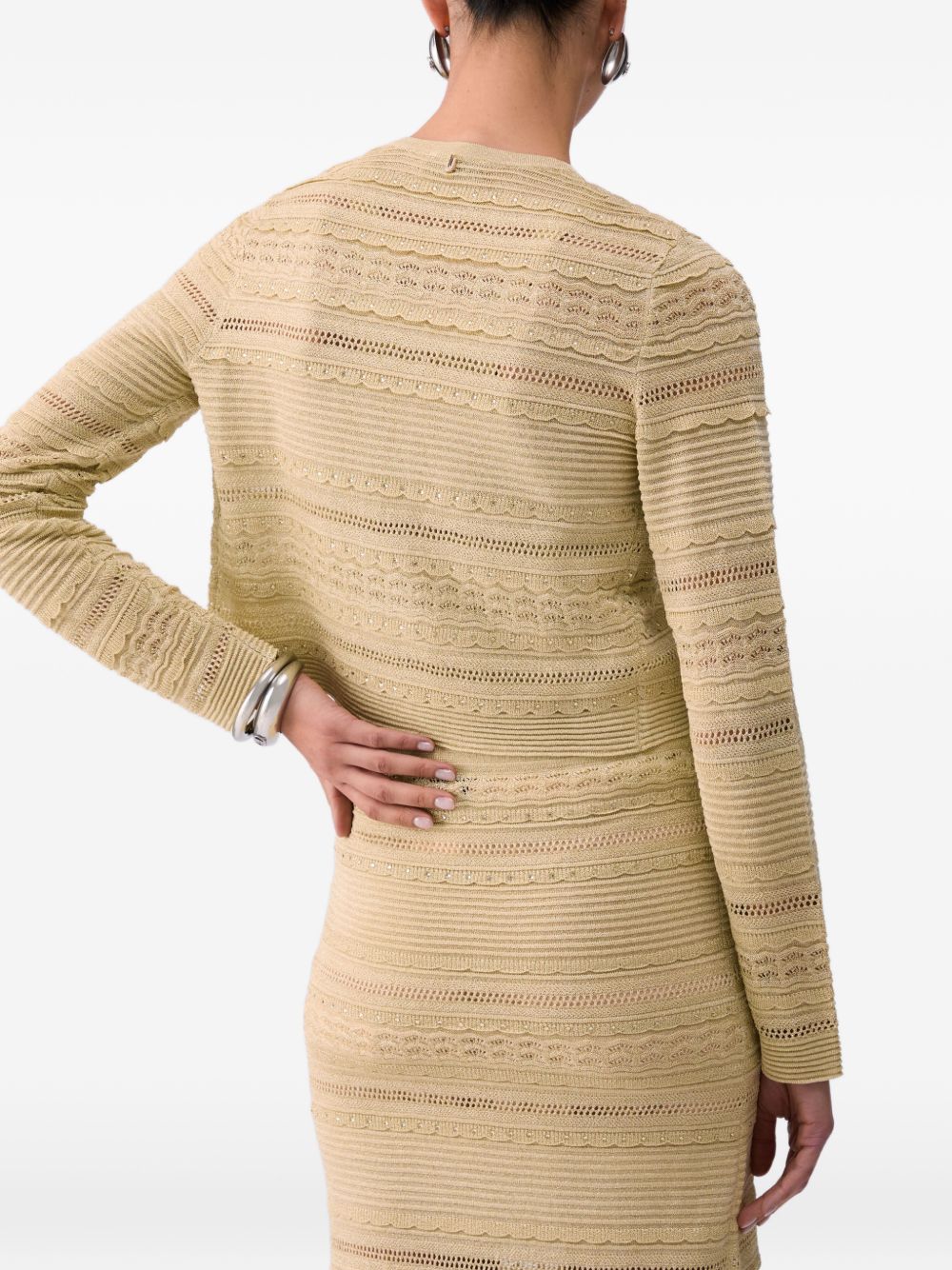Cardigan con bottoni 