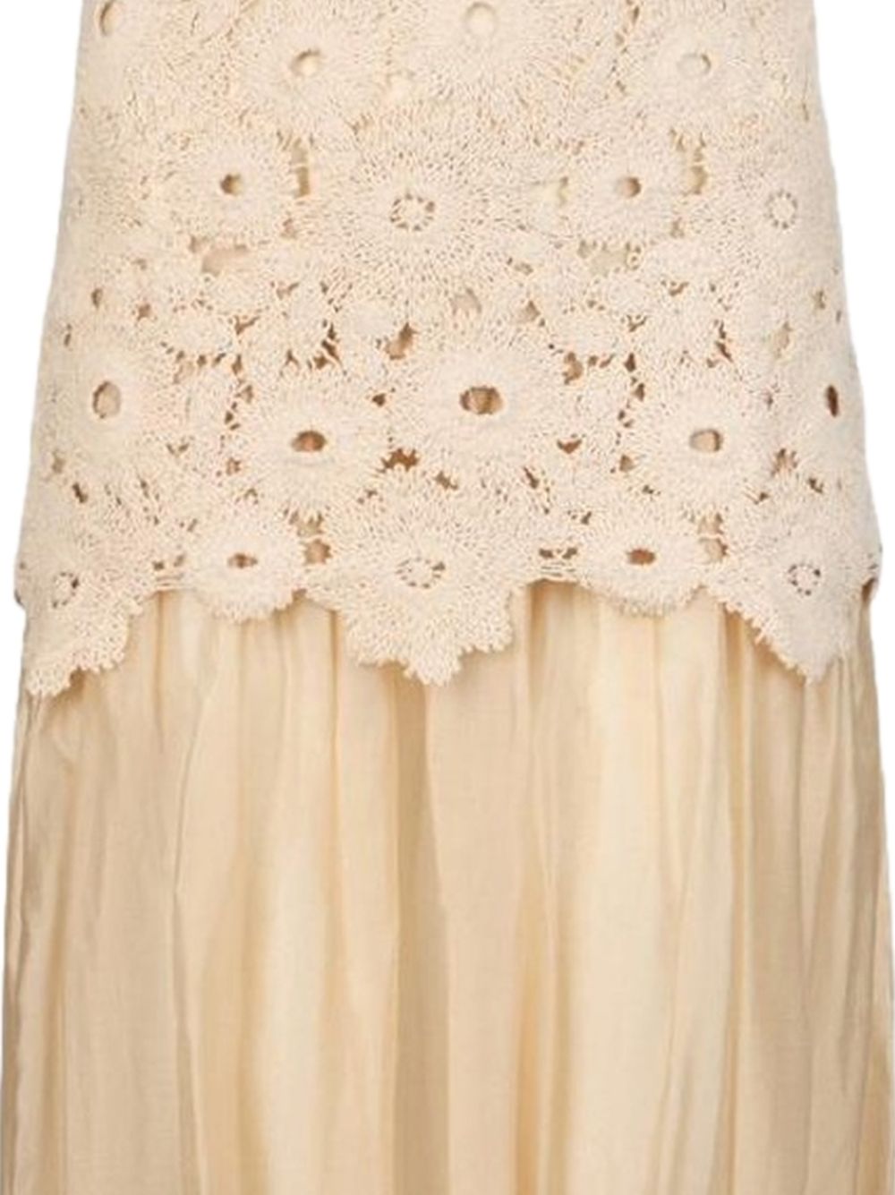 Abito midi in macramé 