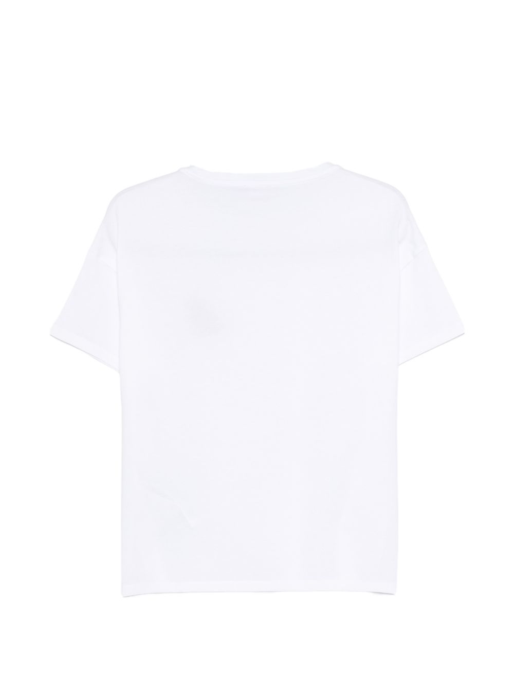 T-shirt girocollo con ricamo 
