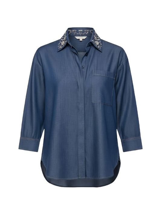 LIU*JO Blue denim UA6274D489477000NORMAL WASH