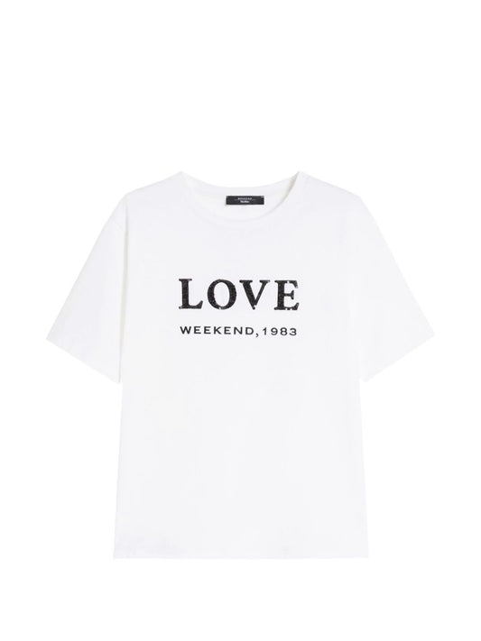 T-shirt con grafica 2615971061600WKDAGILE001 MAX MARA Weekend