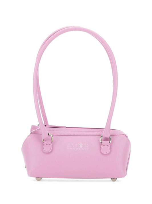 Borsa a spalla Bauletto J mini in pelle con zip 