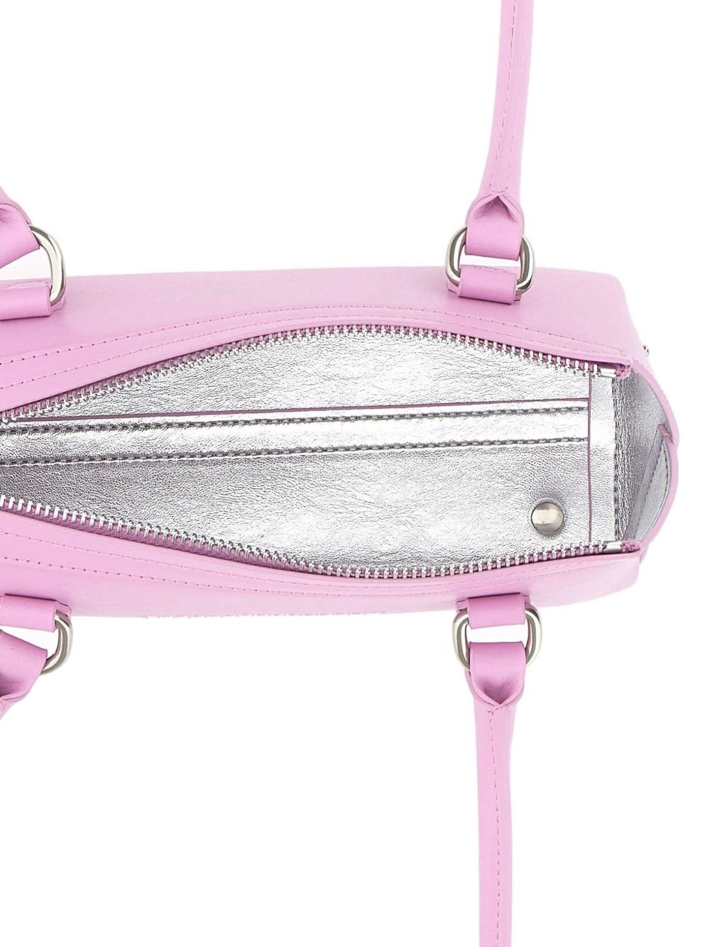 Borsa a spalla Bauletto J mini in pelle con zip 