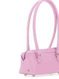 Load image into Gallery viewer, Borsa a spalla Bauletto J mini in pelle con zip 
