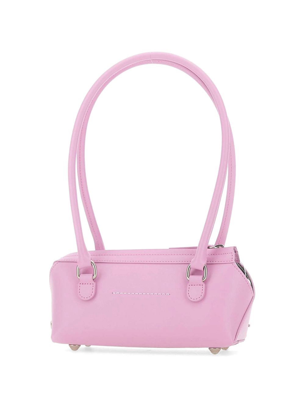 Borsa a spalla Bauletto J mini in pelle con zip 