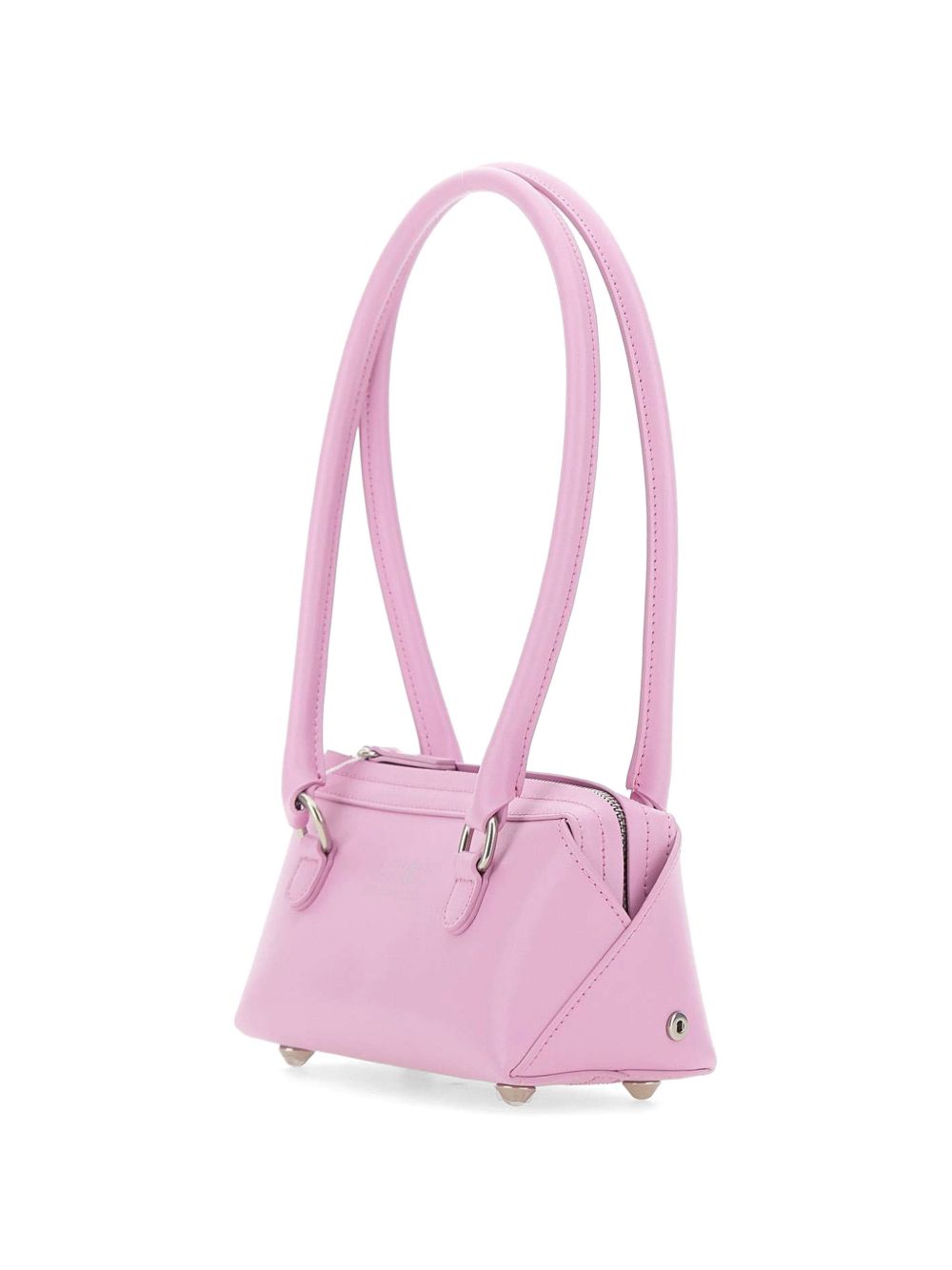 Borsa a spalla Bauletto J mini in pelle con zip 