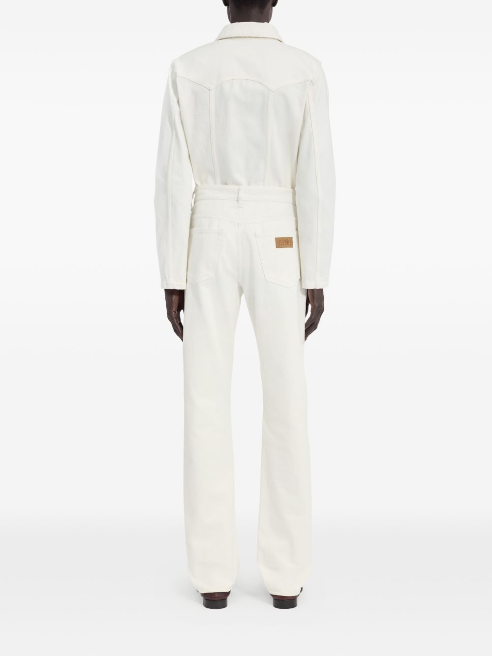 Jeans dritti in cotone 