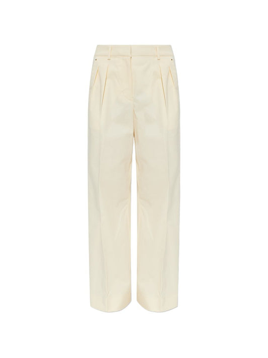 Pantaloni con applicazione logo 