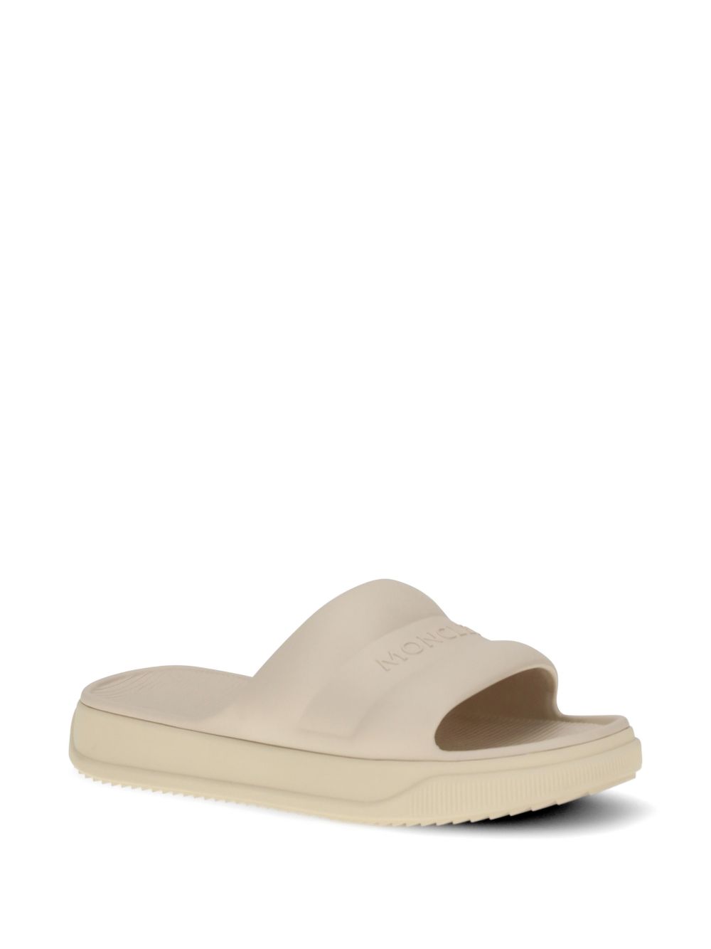 Sandali slides con logo goffratoV 