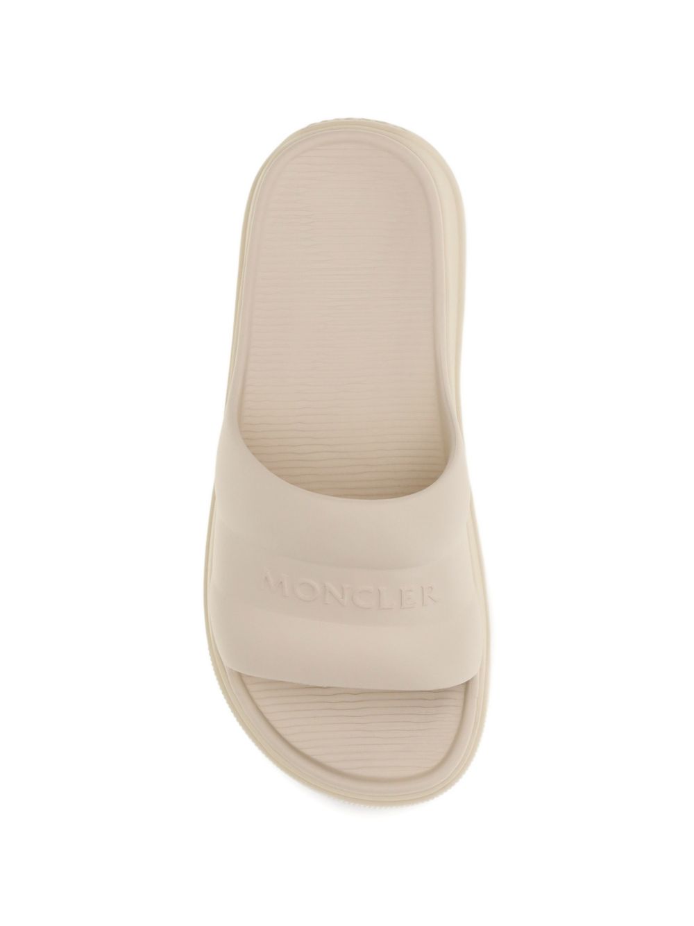 Sandali slides con logo goffratoV 