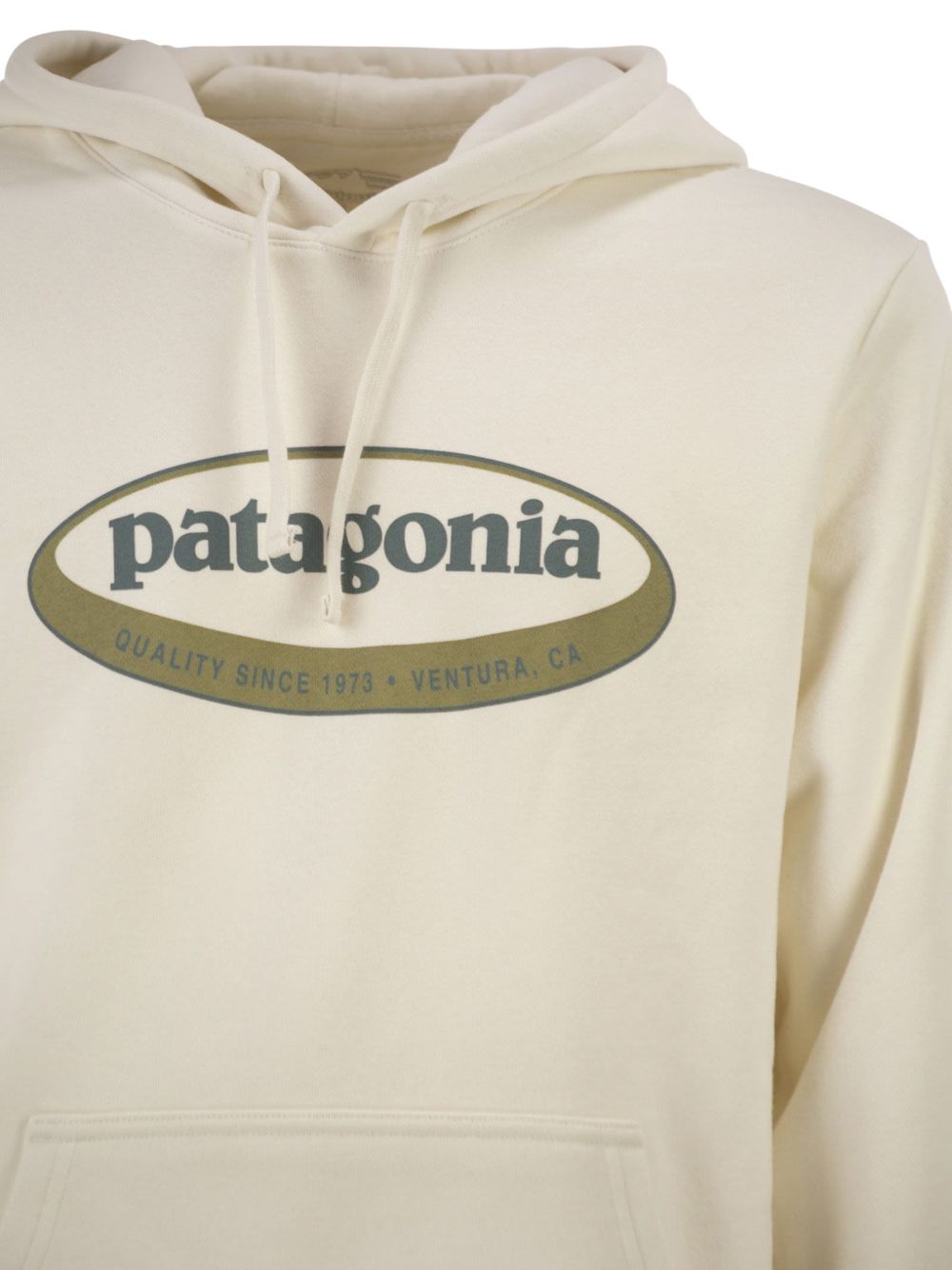 Felpa con cappuccio e logo 