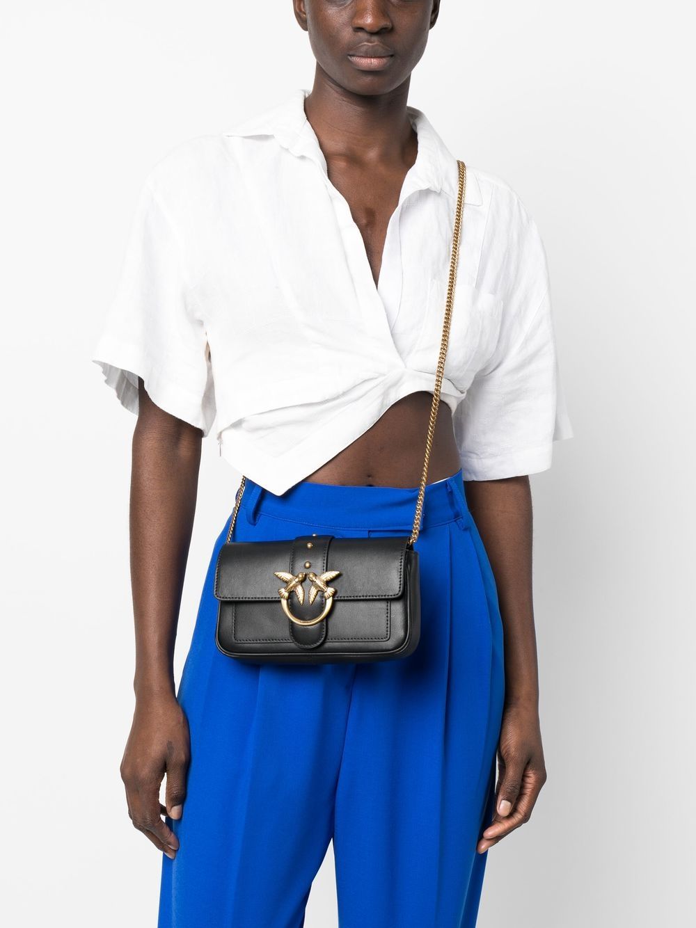 Borsa a tracolla Love One Pocket in pelle 