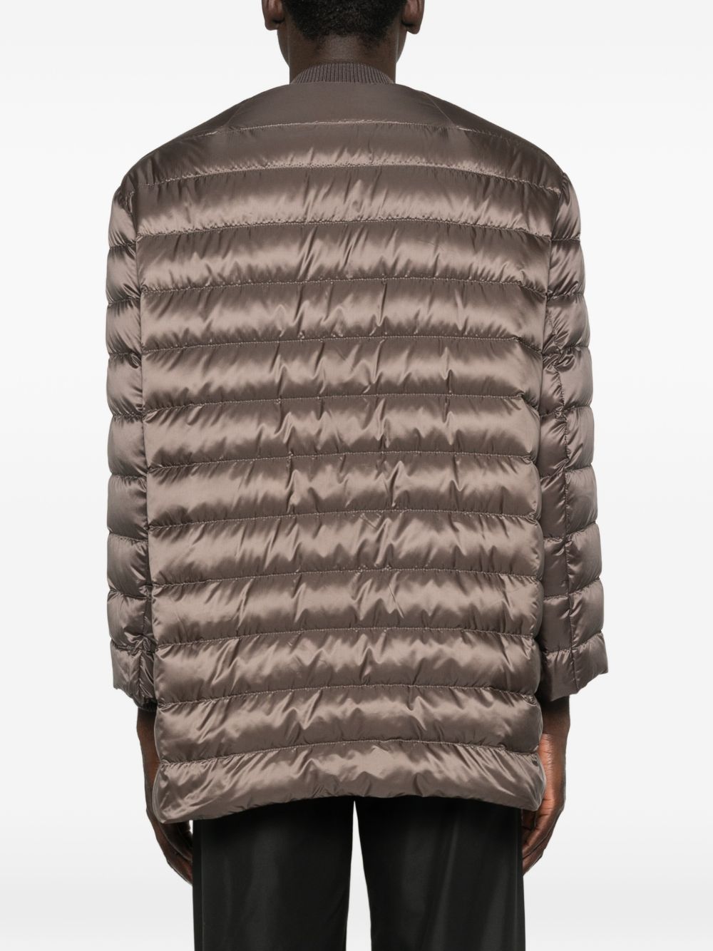 Piumino con zip 
