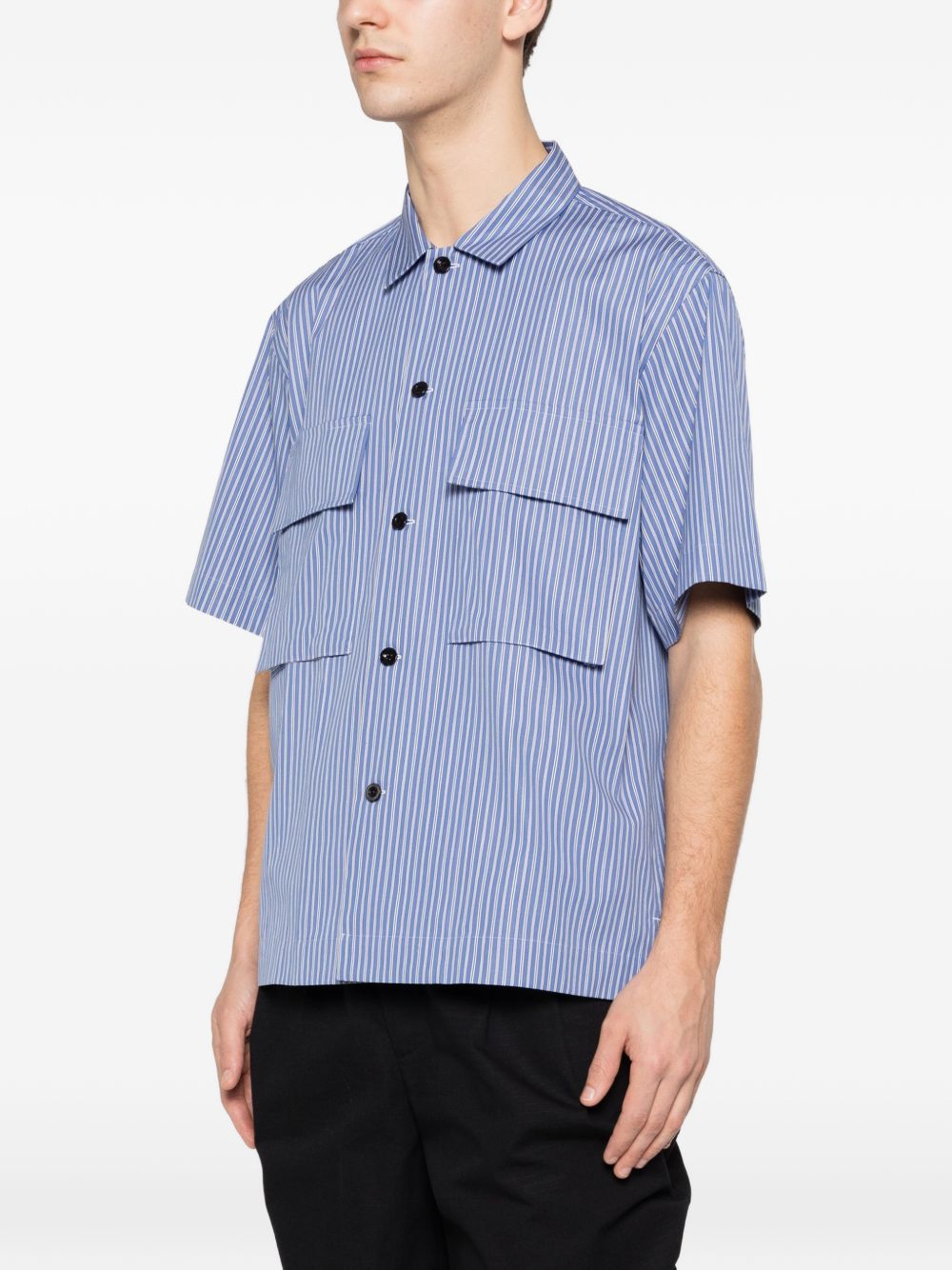 SACAI 26-03981M421BLUE STRIPE