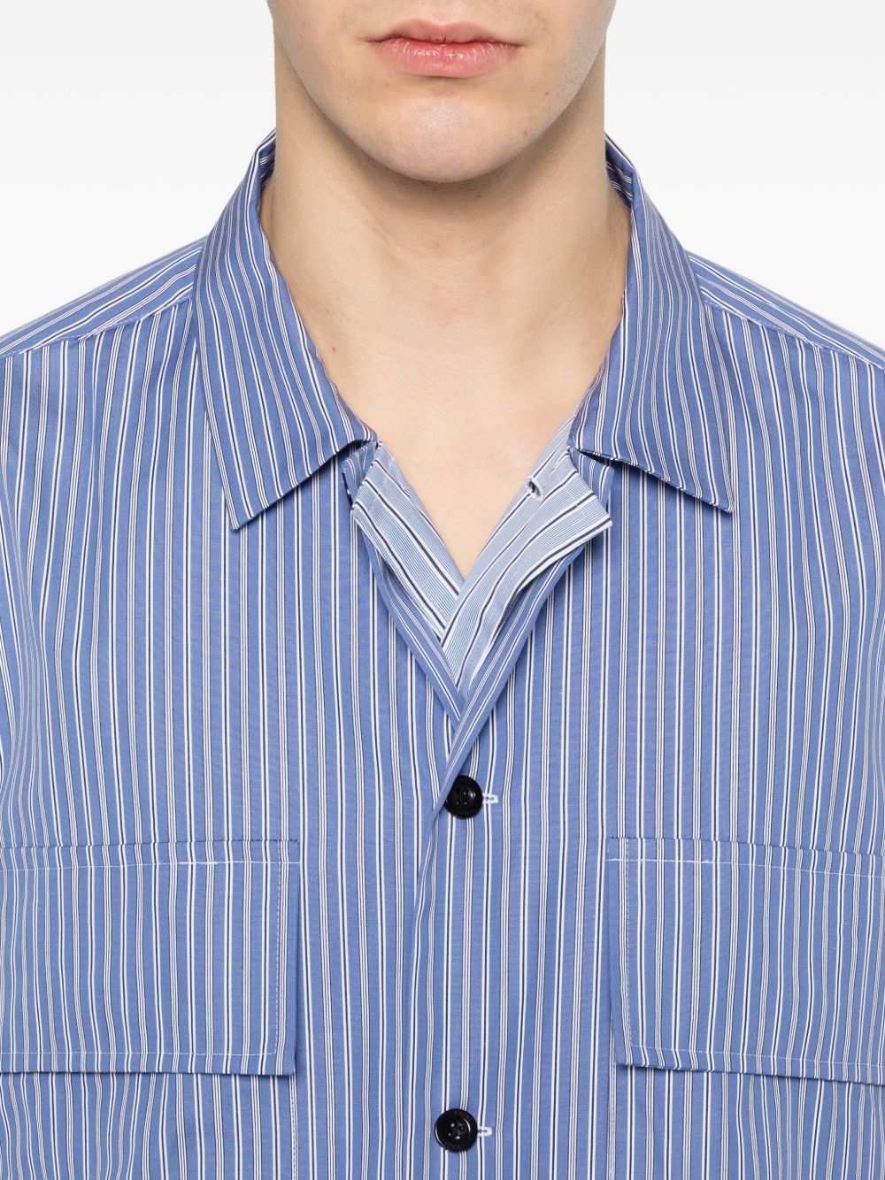 SACAI 26-03981M421BLUE STRIPE