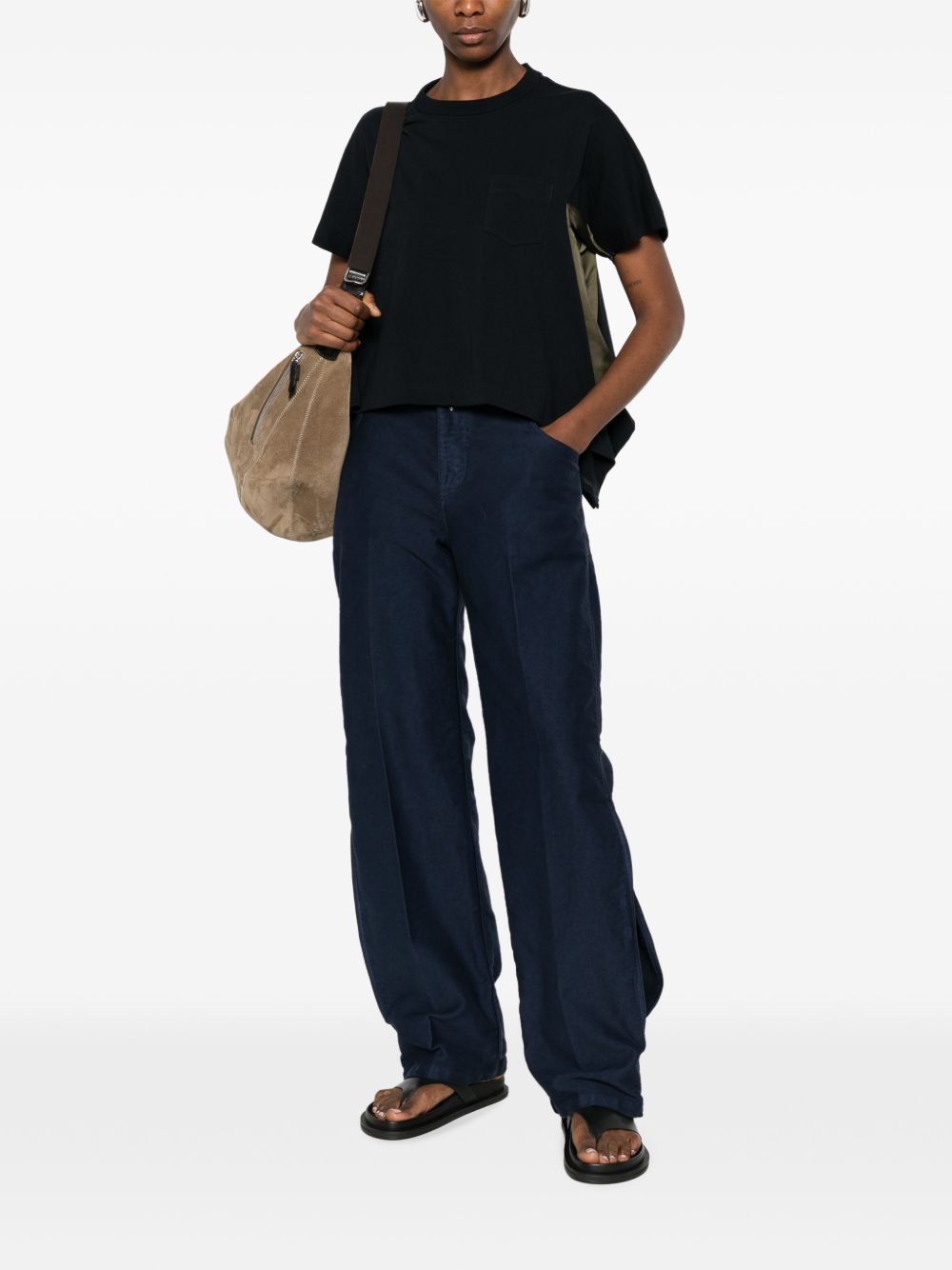 SACAI 26-08404212NAVY×KHAKI