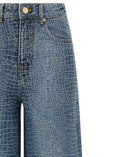 Carica l'immagine nel visualizzatore della galleria, Jeans con effetto coccodrillo 
