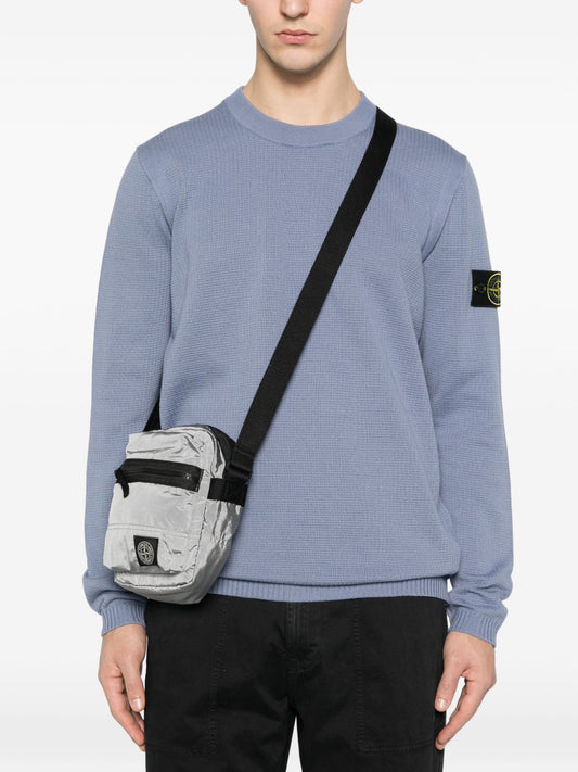 Borsa messenger con zip 