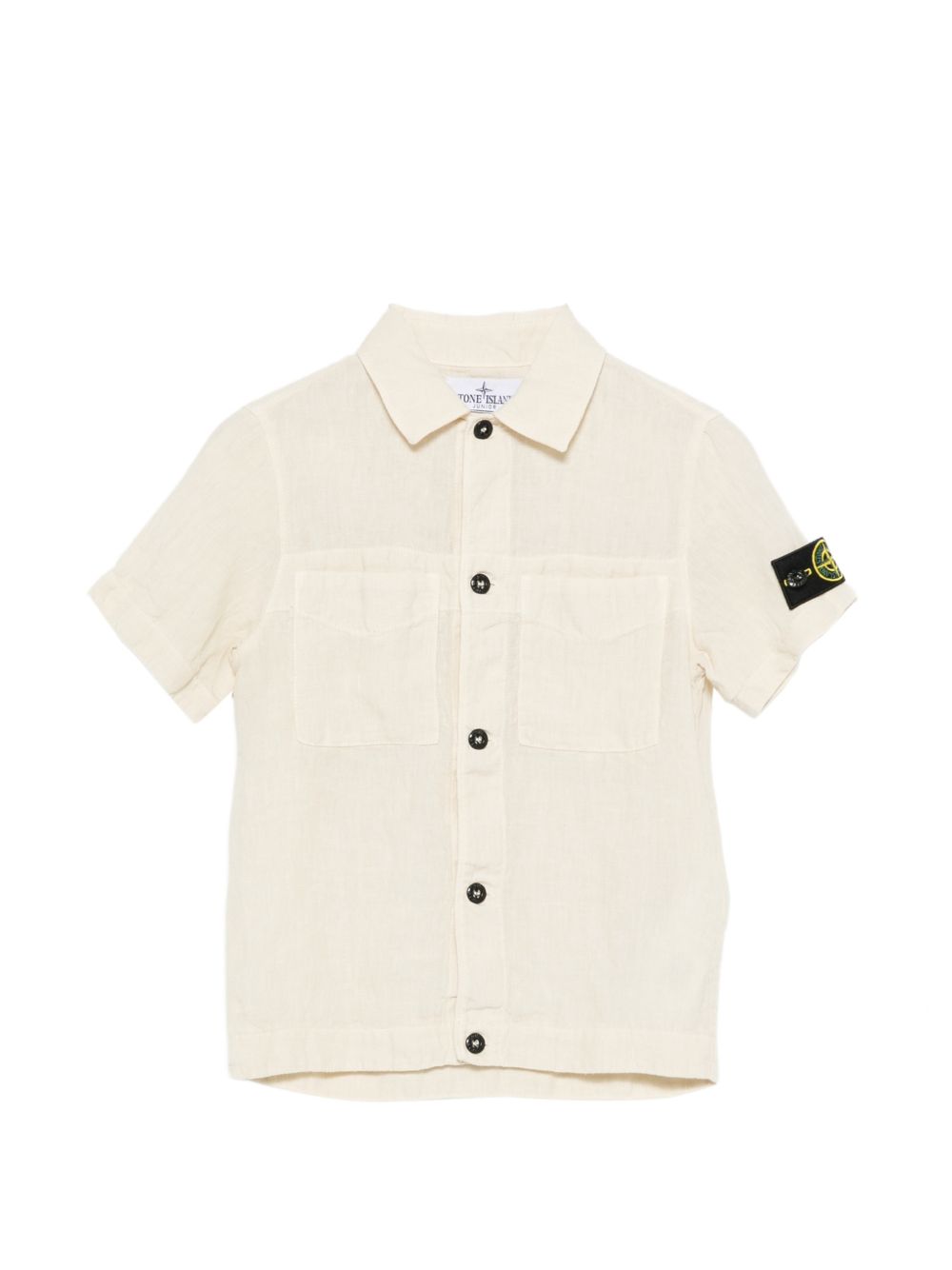 Camicia a maniche corte con taschino 