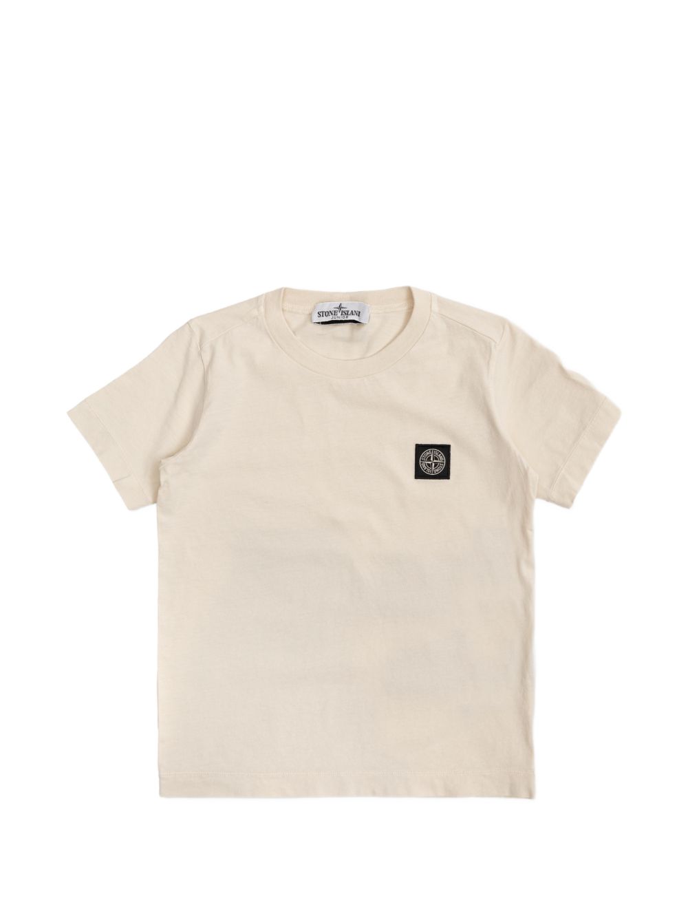 T-shirt con applicazione logo 