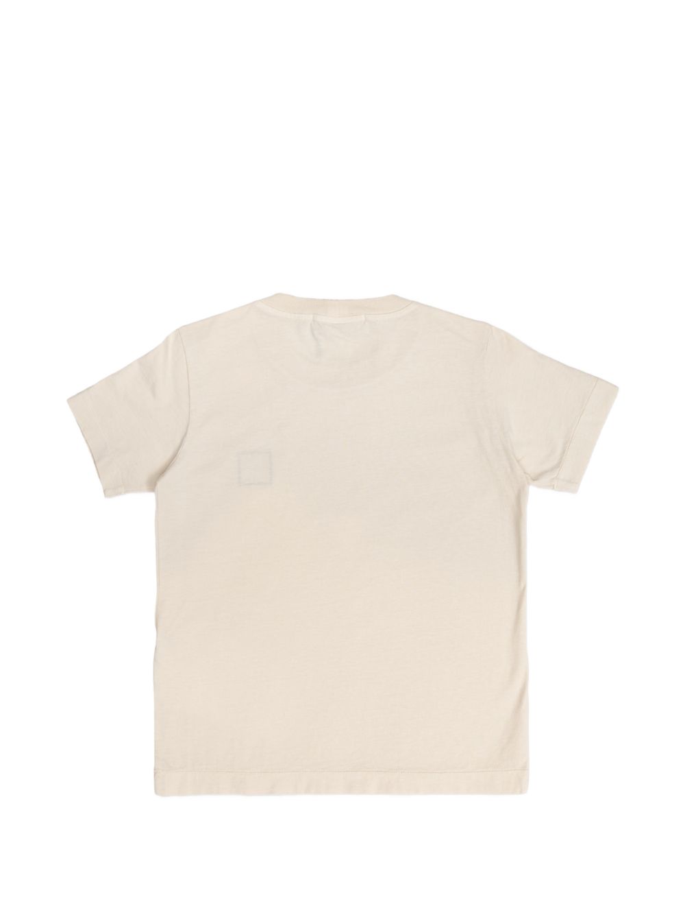 T-shirt con applicazione logo 