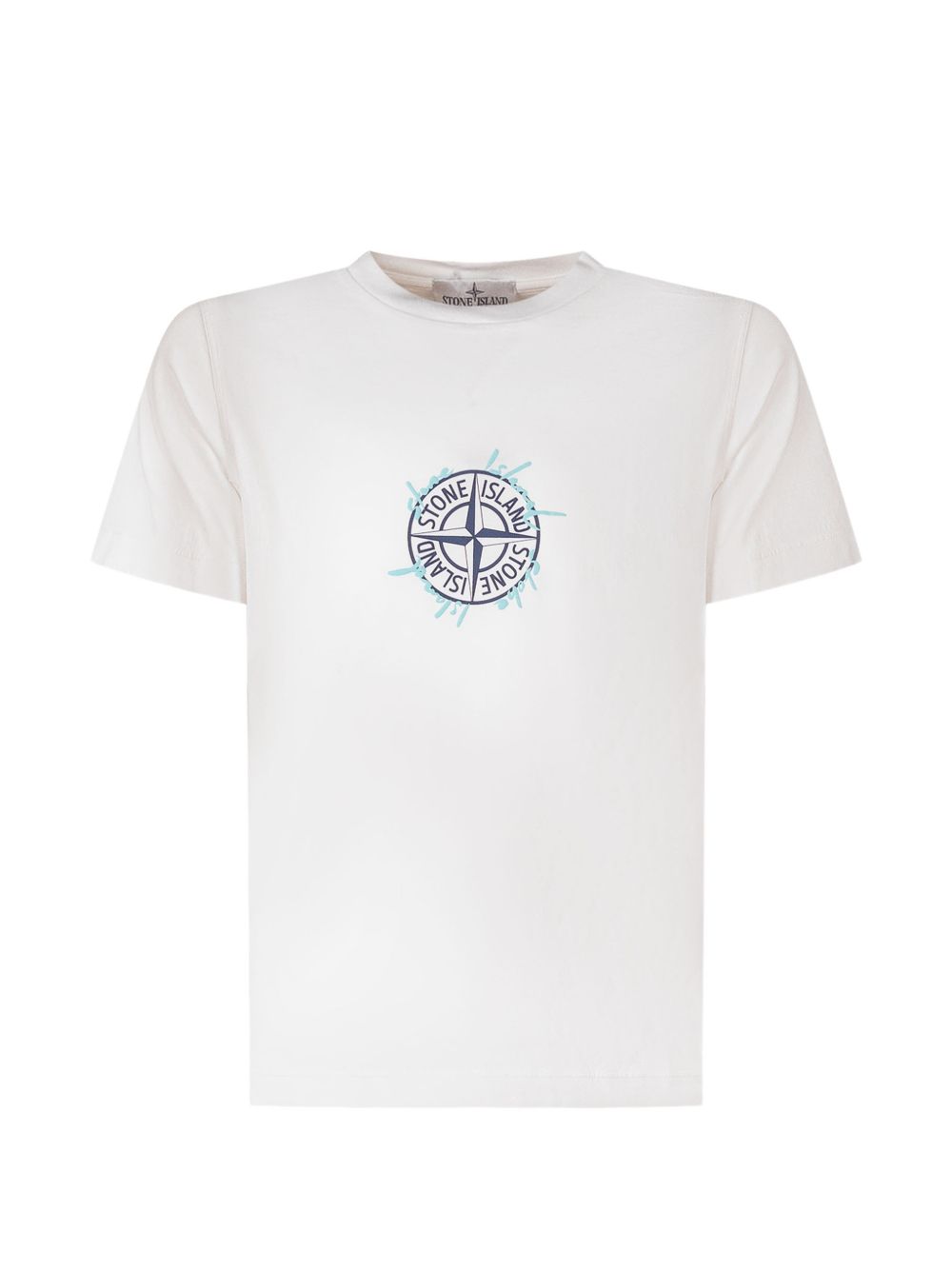 T-shirt vestibilità regular con stampa 'Scribble Compass' 