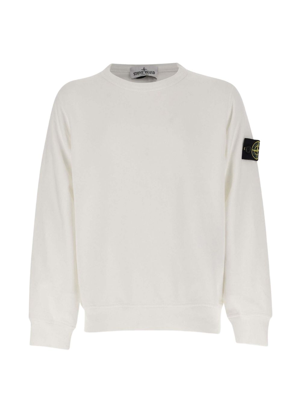 Maglia in cotone con applicazione logo 