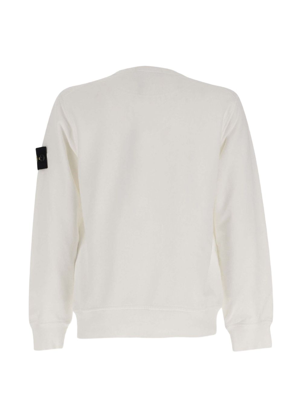 Maglia in cotone con applicazione logo 
