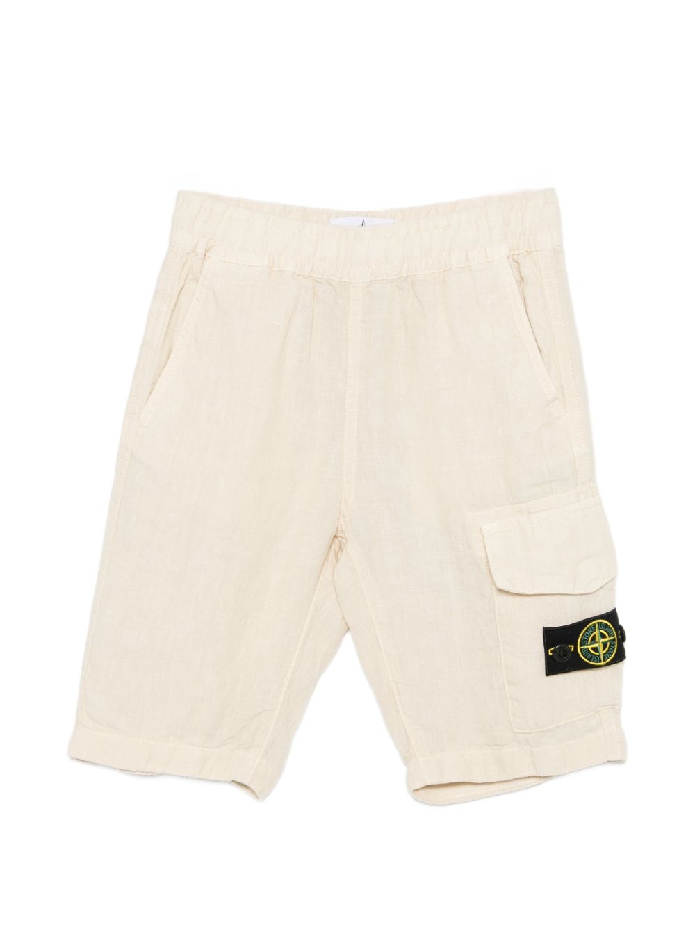 Shorts con applicazione 