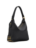 Load image into Gallery viewer, borsa tote in pelle con borchie metalliche 
