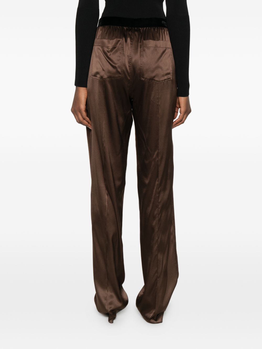 Pantaloni con logo 