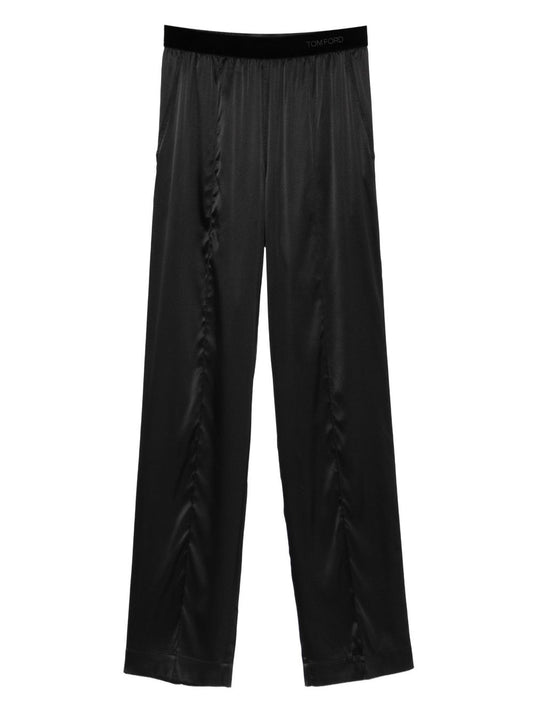 Pantaloni in raso 
