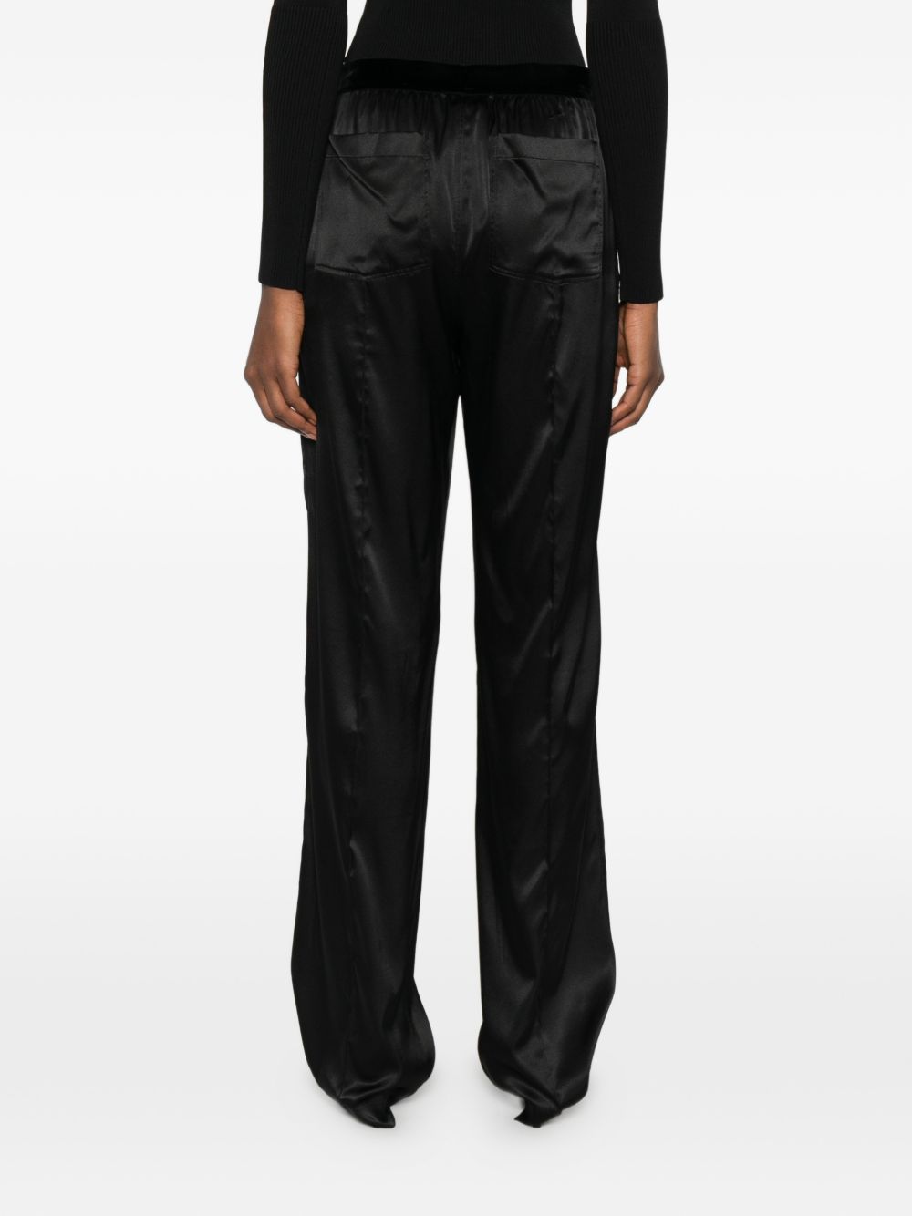 Pantaloni in raso 